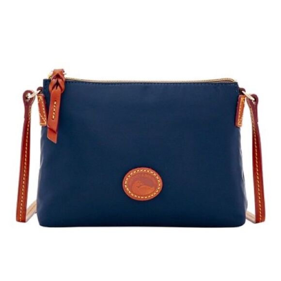 Dooney & Bourke | Navy Pouchette Crossbody Bag - Picture 1 of 12